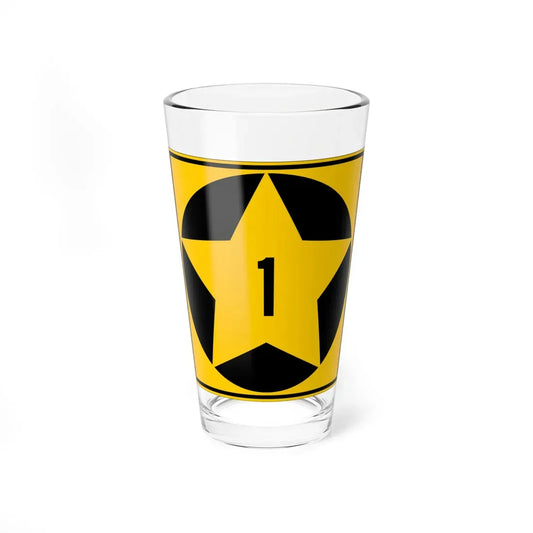 MN-1 1920 (Minnesota) (Road Sign) Pint Glass 16oz 16oz - Go Mug Yourself