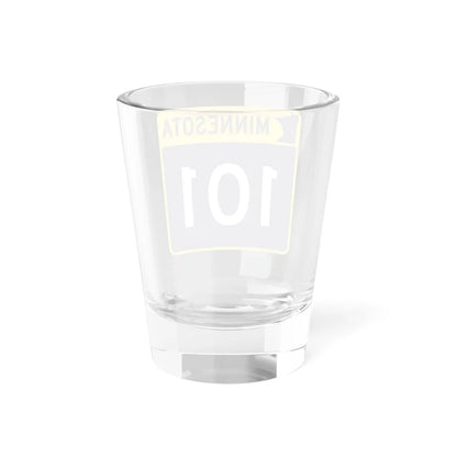 MN-101 (Minnesota) (Road Sign) Shot Glass 1.5oz - Go Mug Yourself