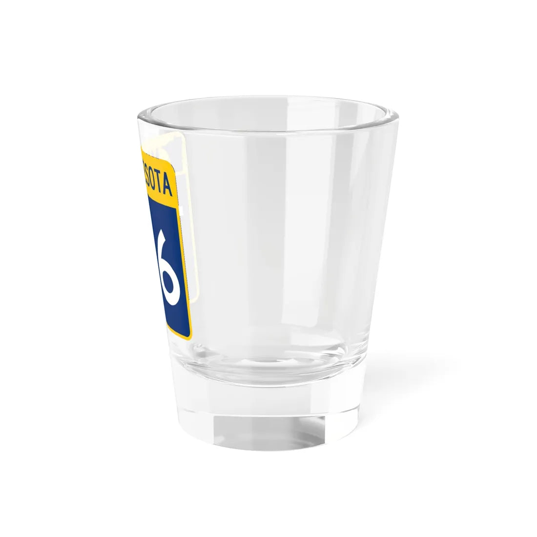 MN-106 (Minnesota) (Road Sign) Shot Glass 1.5oz - Go Mug Yourself