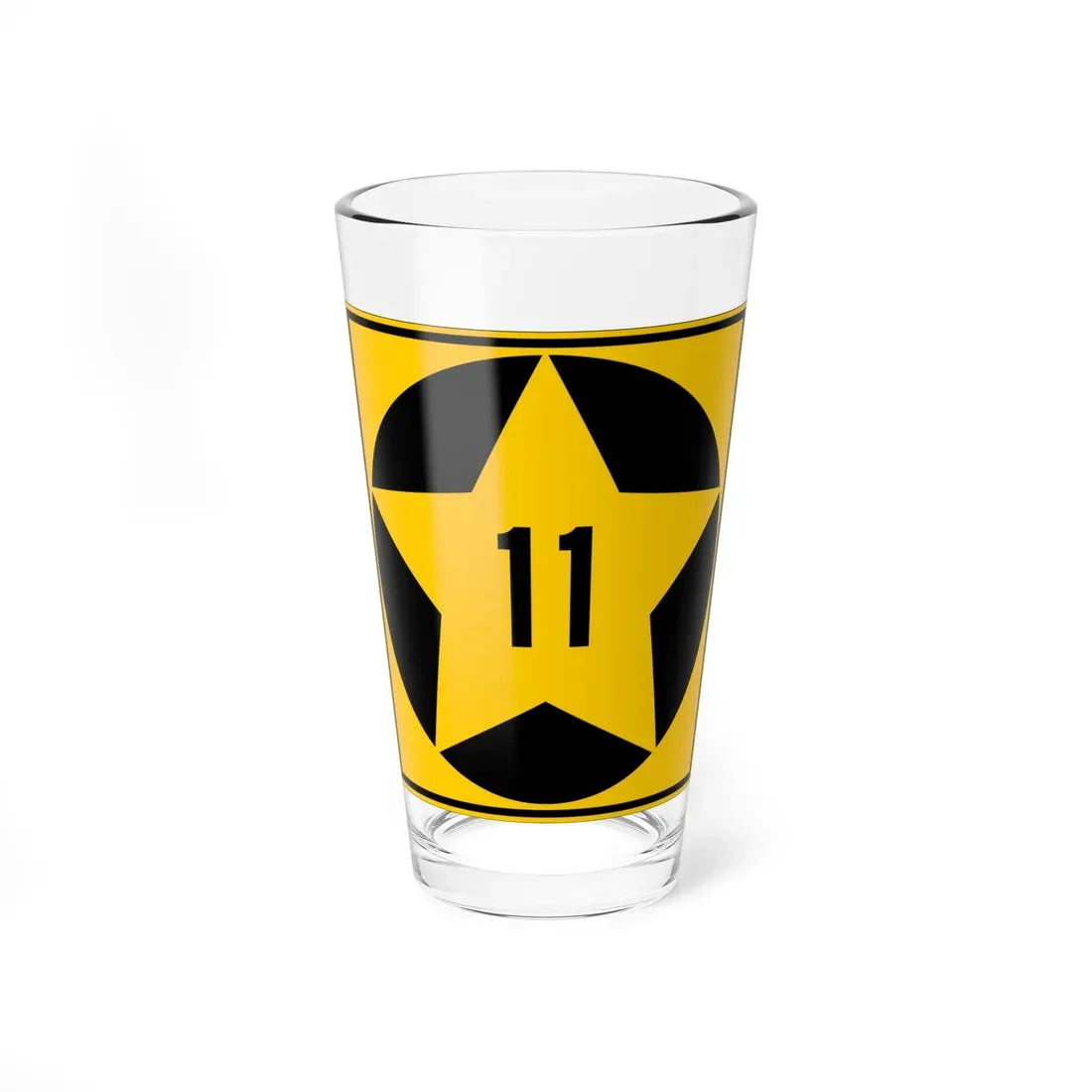 MN-11 1920 (Minnesota) (Road Sign) Pint Glass 16oz 16oz - Go Mug Yourself