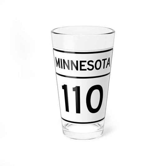 MN-110 1948 (Minnesota) (Road Sign) Pint Glass 16oz 16oz - Go Mug Yourself