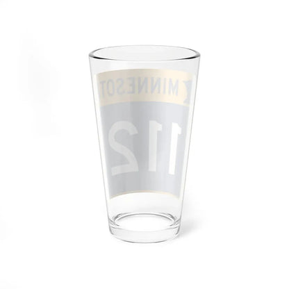 MN-112 (Minnesota) (Road Sign) Pint Glass 16oz - Go Mug Yourself