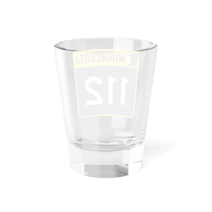 MN-112 (Minnesota) (Road Sign) Shot Glass 1.5oz - Go Mug Yourself