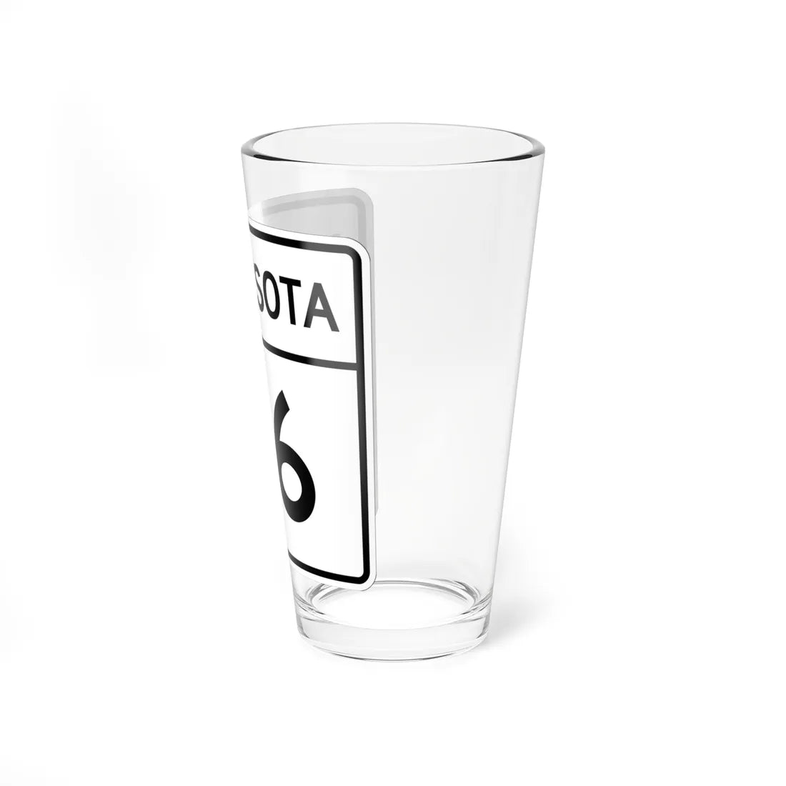 MN-116 1948 (Minnesota) (Road Sign) Pint Glass 16oz - Go Mug Yourself