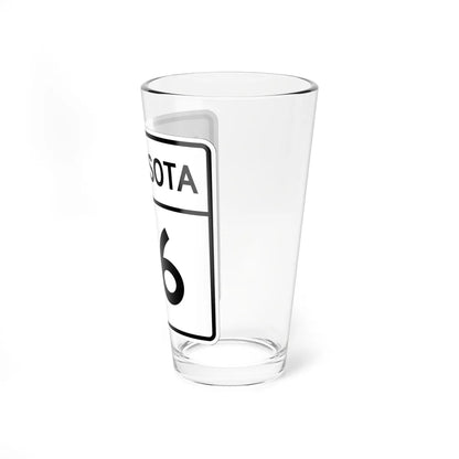 MN-116 1948 (Minnesota) (Road Sign) Pint Glass 16oz - Go Mug Yourself