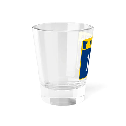 MN-121 wide (Minnesota) (Road Sign) Shot Glass 1.5oz - Go Mug Yourself