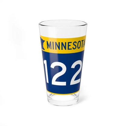 MN-122 (Minnesota) (Road Sign) Pint Glss 16oz 16oz - Go Mug Yourself