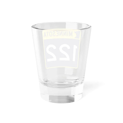 MN-122 (Minnesota) (Road Sign) Shot Glass 1.5oz - Go Mug Yourself