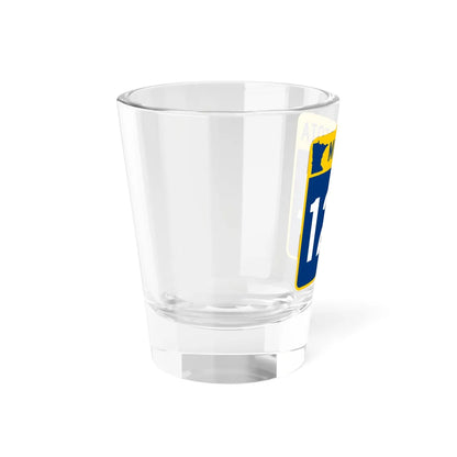 MN-124 (Minnesota) (Road Sign) Shot Glass 1.5oz - Go Mug Yourself