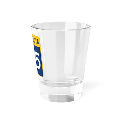 MN-135 (Minnesota) (Road Sign) Shot Glass 1.5oz - Go Mug Yourself