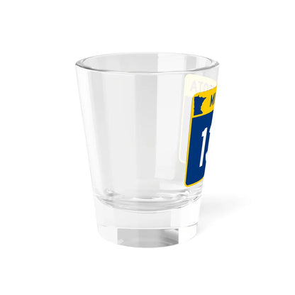 MN-135 wide (Minnesota) (Road Sign) Shot Glass 1.5oz - Go Mug Yourself