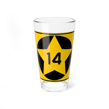 MN-14 1920 (Minnesota) (Road Sign) Pint Glss 16oz 16oz - Go Mug Yourself