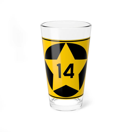 MN-14 1920 (Minnesota) (Road Sign) Pint Glss 16oz 16oz - Go Mug Yourself