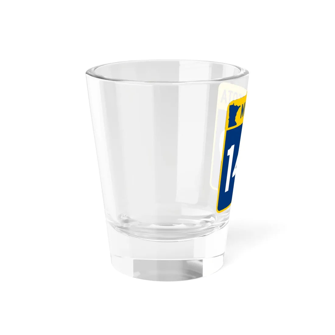 MN-149 (Minnesota) (Road Sign) Shot Glass 1.5oz - Go Mug Yourself