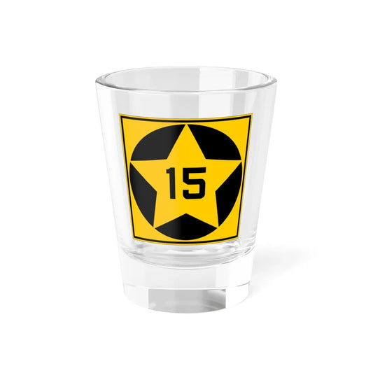 MN-15 1920 (Minnesota) (Road Sign) Shot Glass 1.5oz 1.5oz - Go Mug Yourself