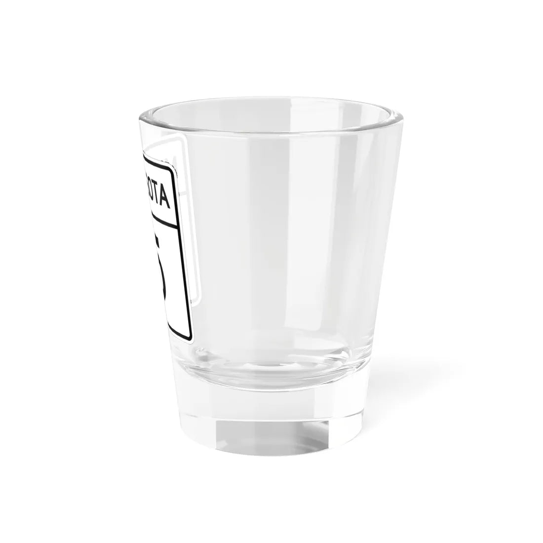 MN-15 1948 (Minnesota) (Road Sign) Shot Glass 1.5oz - Go Mug Yourself
