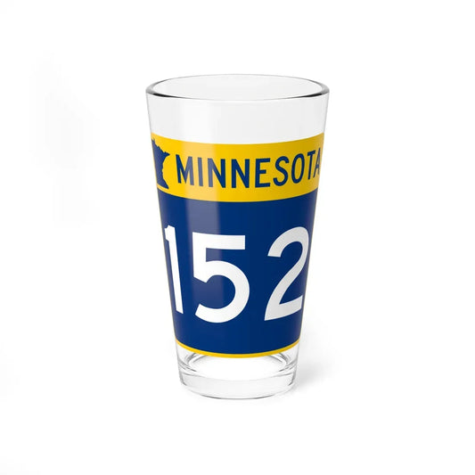 MN-152 (Minnesota) (Road Sign) Pint Glass 16oz 16oz - Go Mug Yourself