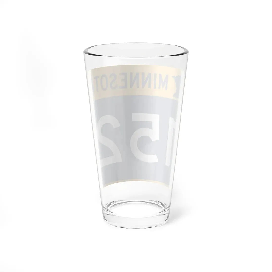 MN-152 (Minnesota) (Road Sign) Pint Glass 16oz - Go Mug Yourself
