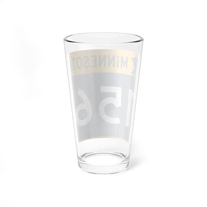 MN-156 (Minnesota) (Road Sign) Pint Glass 16oz - Go Mug Yourself