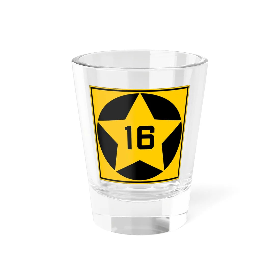 MN-16 1920 (Minnesota) (Road Sign) Shot Glass 1.5oz 1.5oz - Go Mug Yourself
