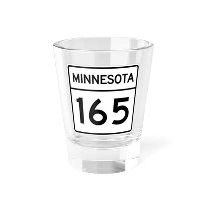 MN-165 1948 (Minnesota) (Road Sign) Shot Glass 1.5oz 1.5oz - Go Mug Yourself