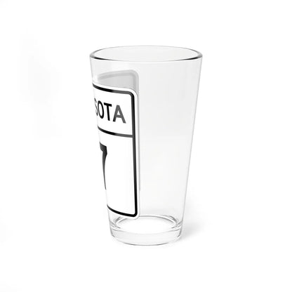 MN-17 1948 (Minnesota) (Road Sign) Pint Glss 16oz - Go Mug Yourself