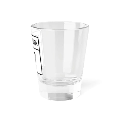 MN-17 1948 (Minnesota) (Road Sign) Shot Glass 1.5oz - Go Mug Yourself
