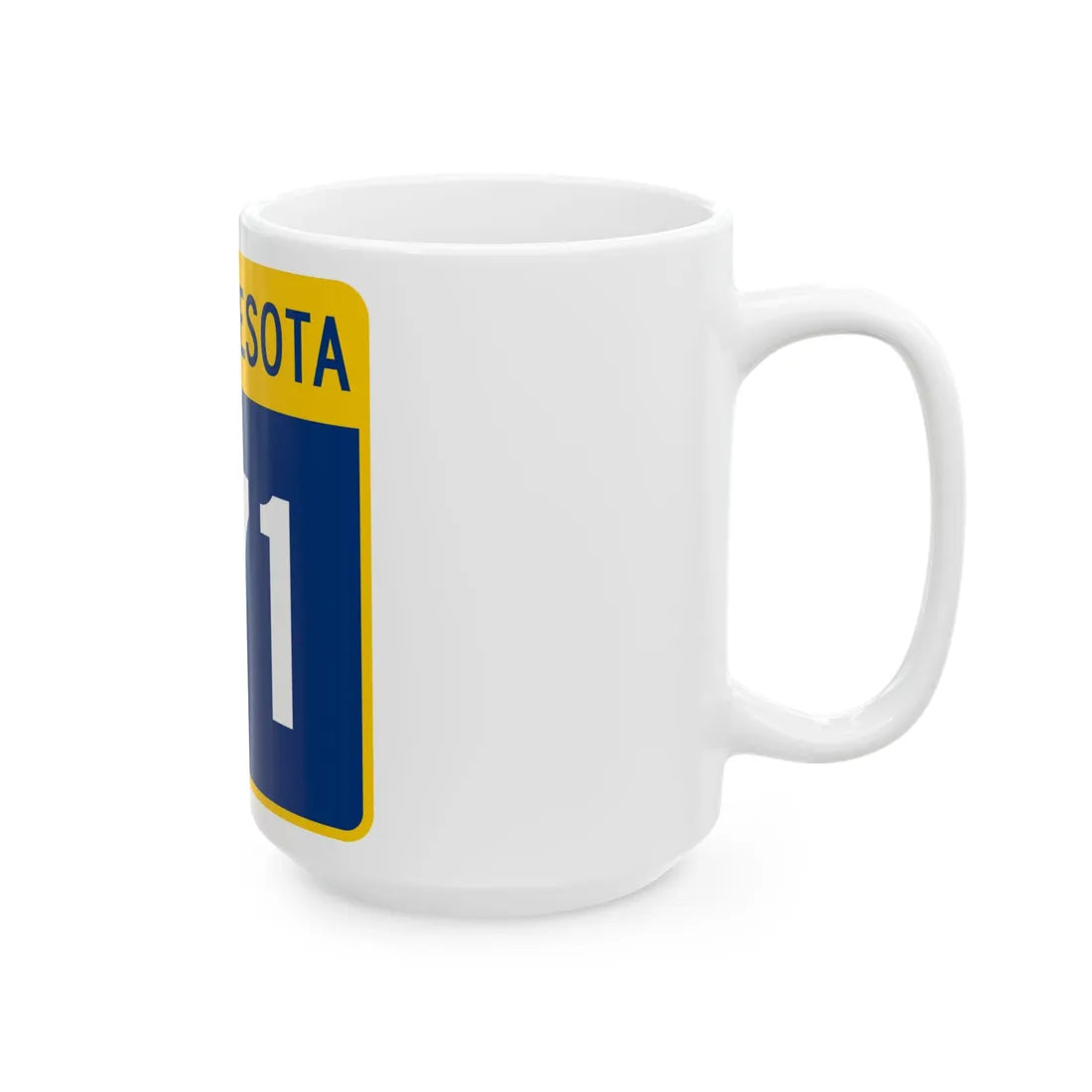 MN-171 (Minnesota) (Road Sign) White Coffee Mug - Go Mug Yourself