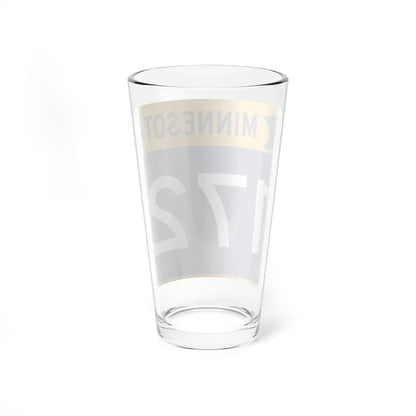 MN-172 (Minnesota) (Road Sign) Pint Glass 16oz - Go Mug Yourself