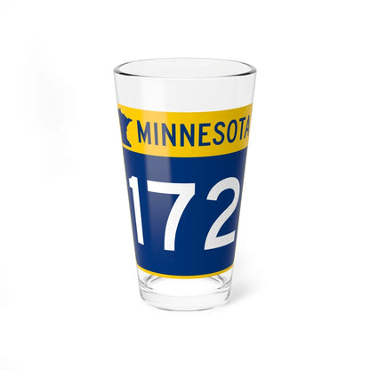 MN-172 (Minnesota) (Road Sign) Pint Glss 16oz 16oz - Go Mug Yourself