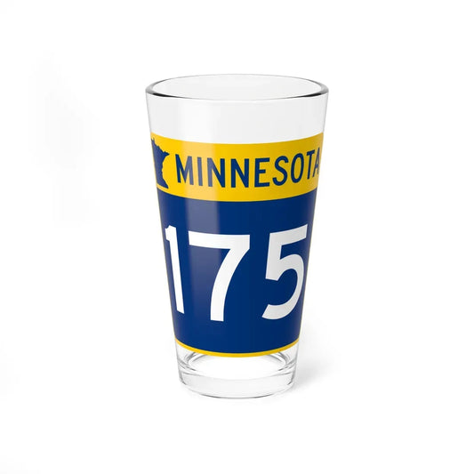 MN-175 (Minnesota) (Road Sign) Pint Glass 16oz 16oz - Go Mug Yourself