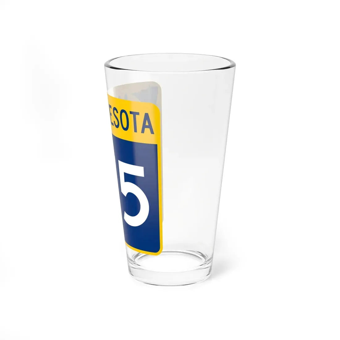 MN-175 (Minnesota) (Road Sign) Pint Glass 16oz - Go Mug Yourself