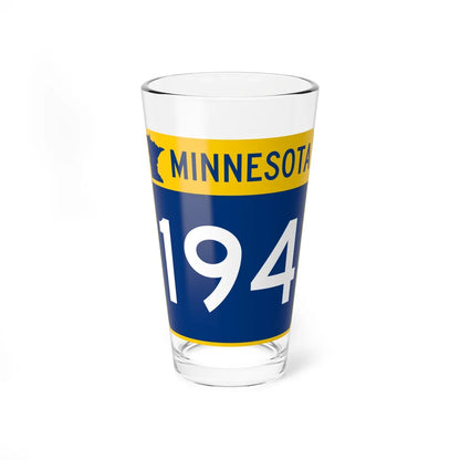 MN-194 (Minnesota) (Road Sign) Pint Glss 16oz 16oz - Go Mug Yourself