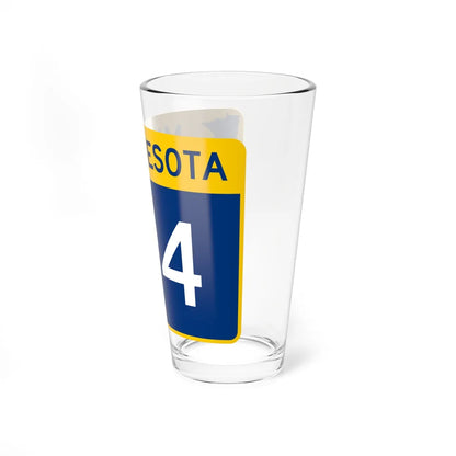 MN-194 wide (Minnesota) (Road Sign) Pint Glass 16oz - Go Mug Yourself