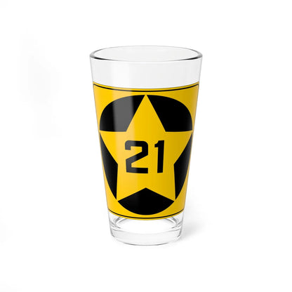 MN-21 1920 (Minnesota) (Road Sign) Pint Glass 16oz 16oz - Go Mug Yourself