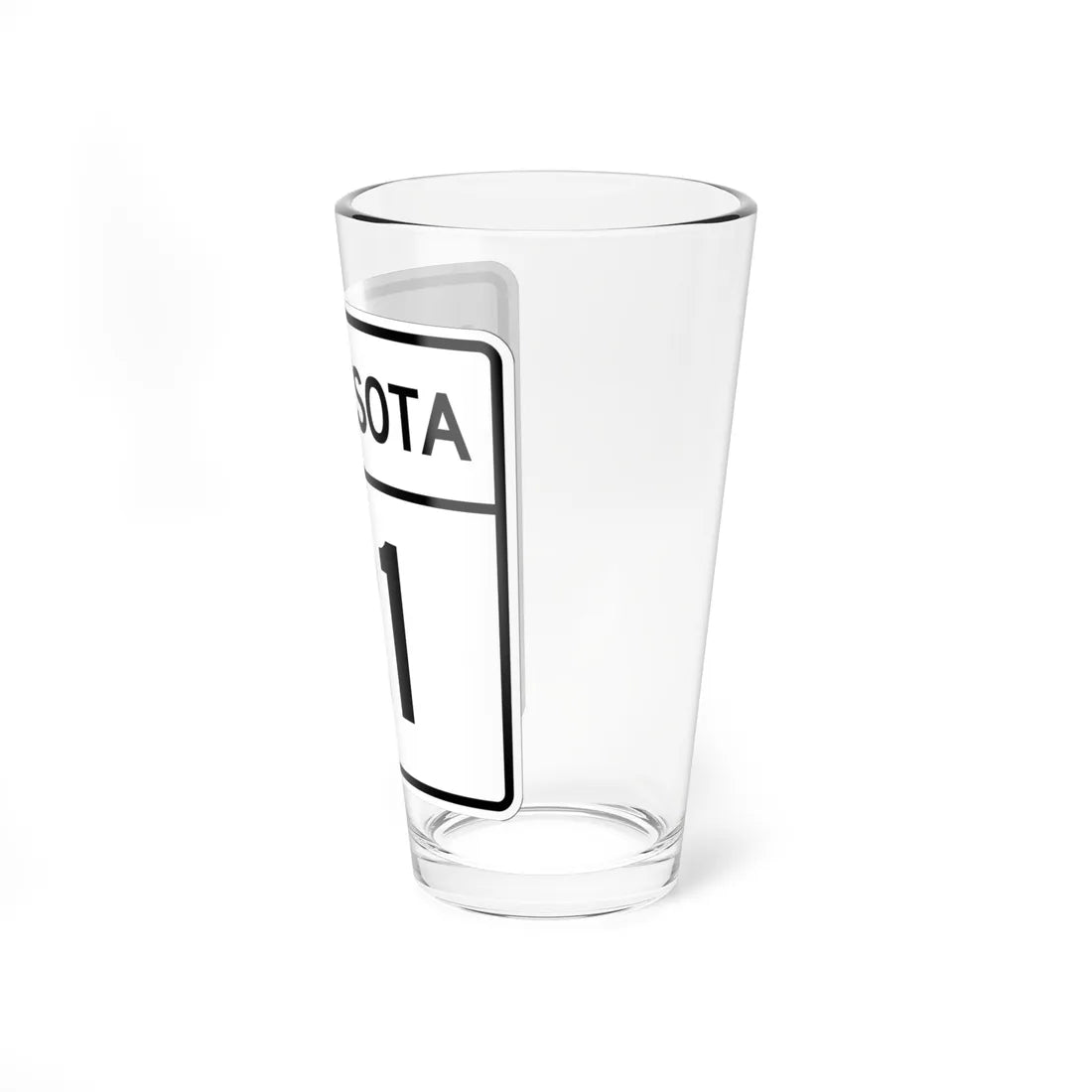 MN-21 1948 (Minnesota) (Road Sign) Pint Glass 16oz - Go Mug Yourself
