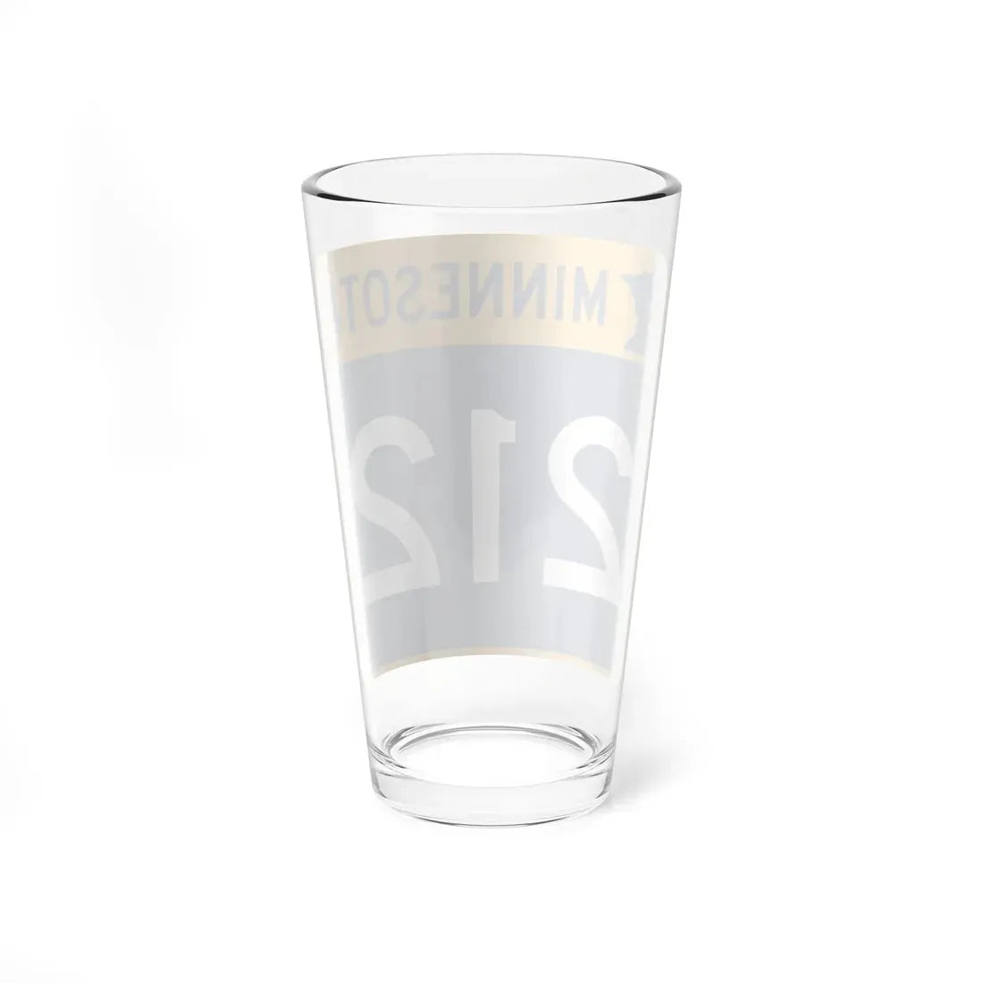 MN-212 (Minnesota) (Road Sign) Pint Glass 16oz - Go Mug Yourself