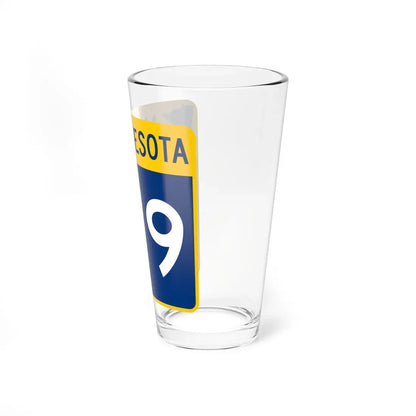 MN-219 (Minnesota) (Road Sign) Pint Glass 16oz - Go Mug Yourself