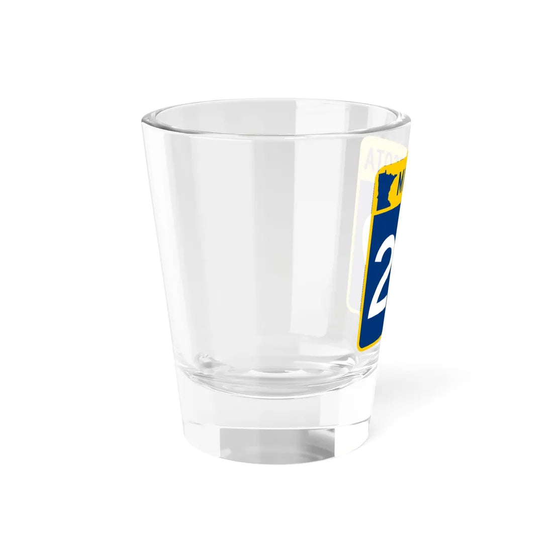 MN-219 (Minnesota) (Road Sign) Shot Glass 1.5oz - Go Mug Yourself