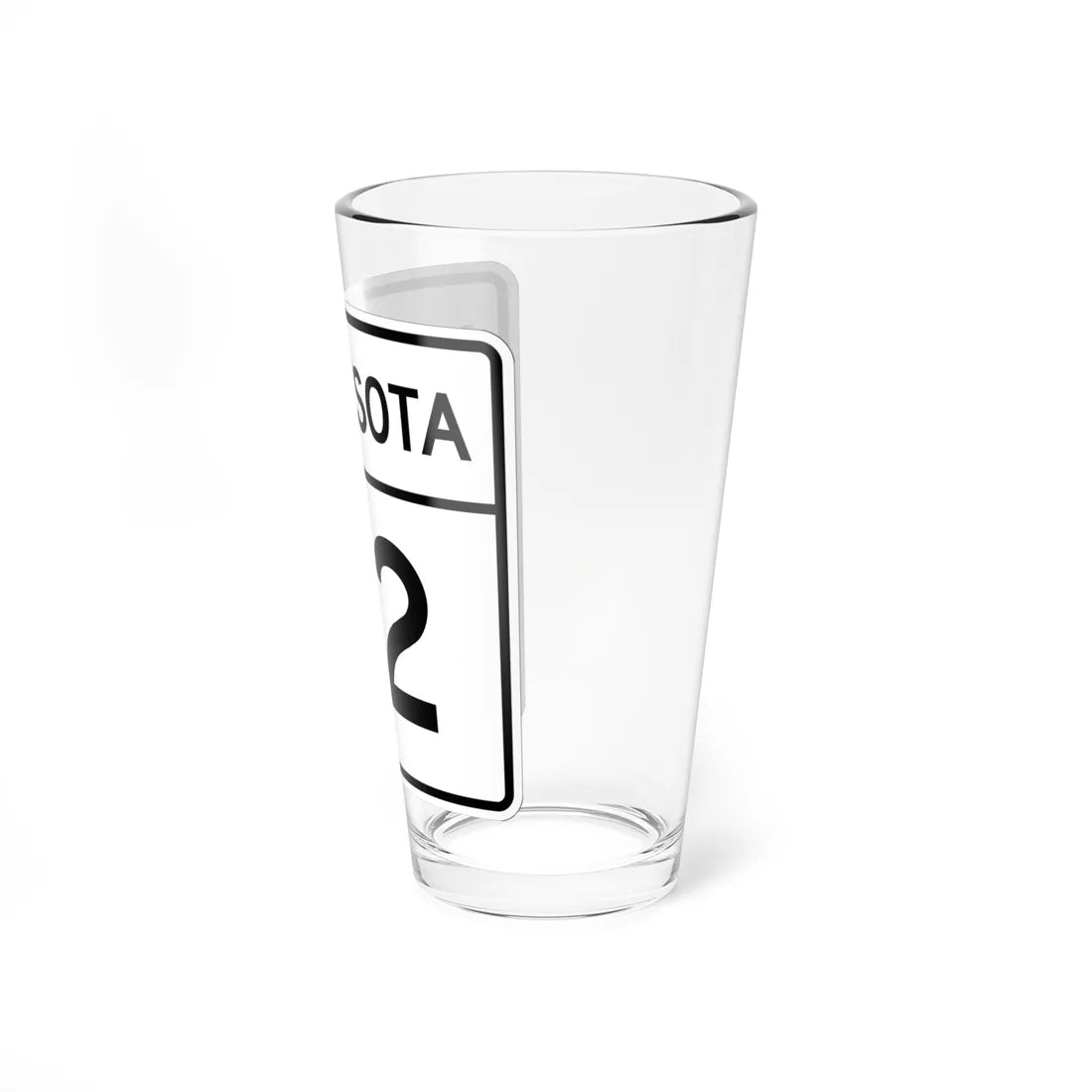 MN-22 1948 (Minnesota) (Road Sign) Pint Glass 16oz - Go Mug Yourself