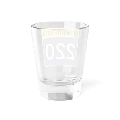 MN-220 (Minnesota) (Road Sign) Shot Glass 1.5oz - Go Mug Yourself