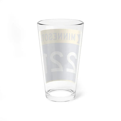 MN-221 (Minnesota) (Road Sign) Pint Glass 16oz - Go Mug Yourself
