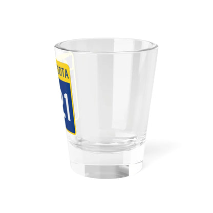 MN-221 (Minnesota) (Road Sign) Shot Glass 1.5oz - Go Mug Yourself