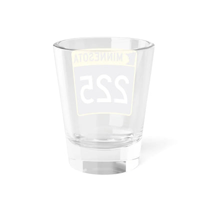 MN-225 (Minnesota) (Road Sign) Shot Glass 1.5oz - Go Mug Yourself