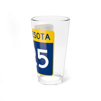 MN-225 wide (Minnesota) (Road Sign) Pint Glass 16oz - Go Mug Yourself