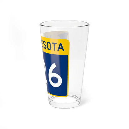 MN-226 wide (Minnesota) (Road Sign) Pint Glass 16oz - Go Mug Yourself
