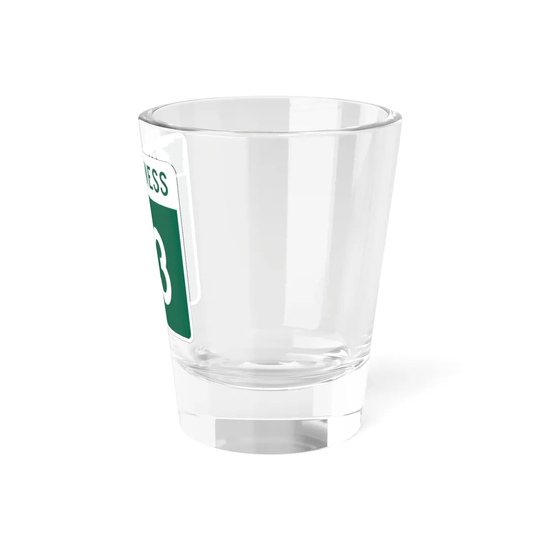 MN-23 Business (Minnesota) (Road Sign) Shot Glass 1.5oz - Go Mug Yourself
