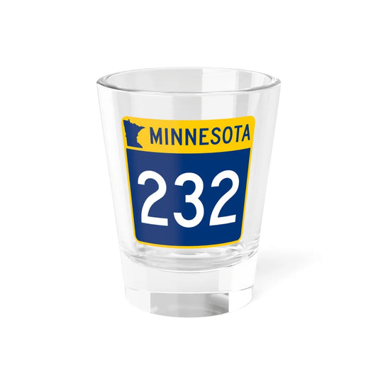 MN-232 (Minnesota) (Road Sign) Shot Glass 1.5oz 1.5oz - Go Mug Yourself