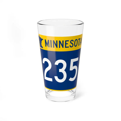 MN-235 (Minnesota) (Road Sign) Pint Glass 16oz 16oz - Go Mug Yourself