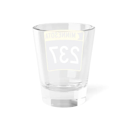 MN-237 (Minnesota) (Road Sign) Shot Glass 1.5oz - Go Mug Yourself